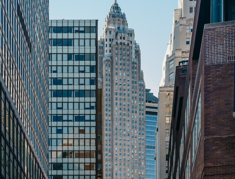 high rise buildings during daytime